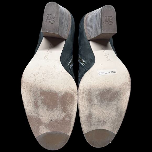 PAUL GREEN Malibu Green Nubuck Women's Size US 9 / UK 7 Sliced Zip Ankle Bootie - Picture 10 of 16